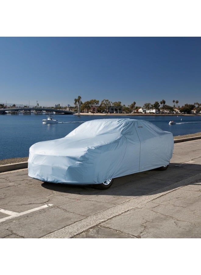 Large Non-Woven Car Cover for SUV Vehicles Water Repellent Protection - Image 3