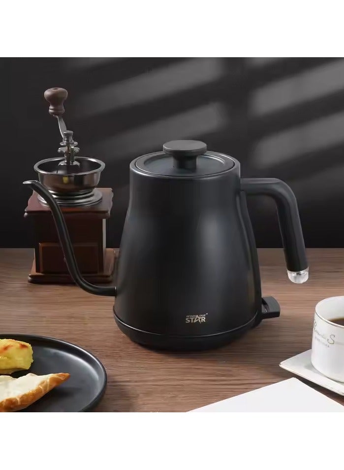 Winning Star 1500W 1.2L Electric Kettle | AC220-240V | Fast Boil with Compact Design with ANTI-DRY Burning, Automatic Power Off, Overheat Protection, Windable Heating Plate, Copper Charging Cable - Image 3