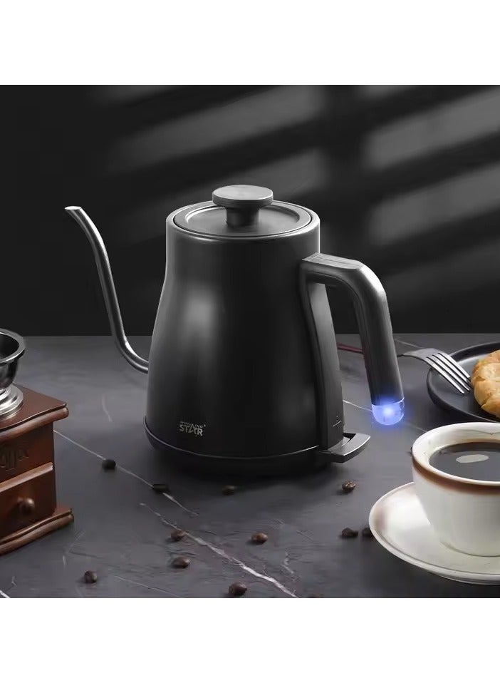 Winning Star 1500W 1.2L Electric Kettle | AC220-240V | Fast Boil with Compact Design with ANTI-DRY Burning, Automatic Power Off, Overheat Protection, Windable Heating Plate, Copper Charging Cable - Image 4