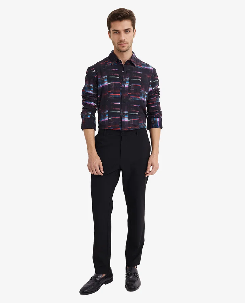 Rare Rabbit Men's Abstract Print Shirt