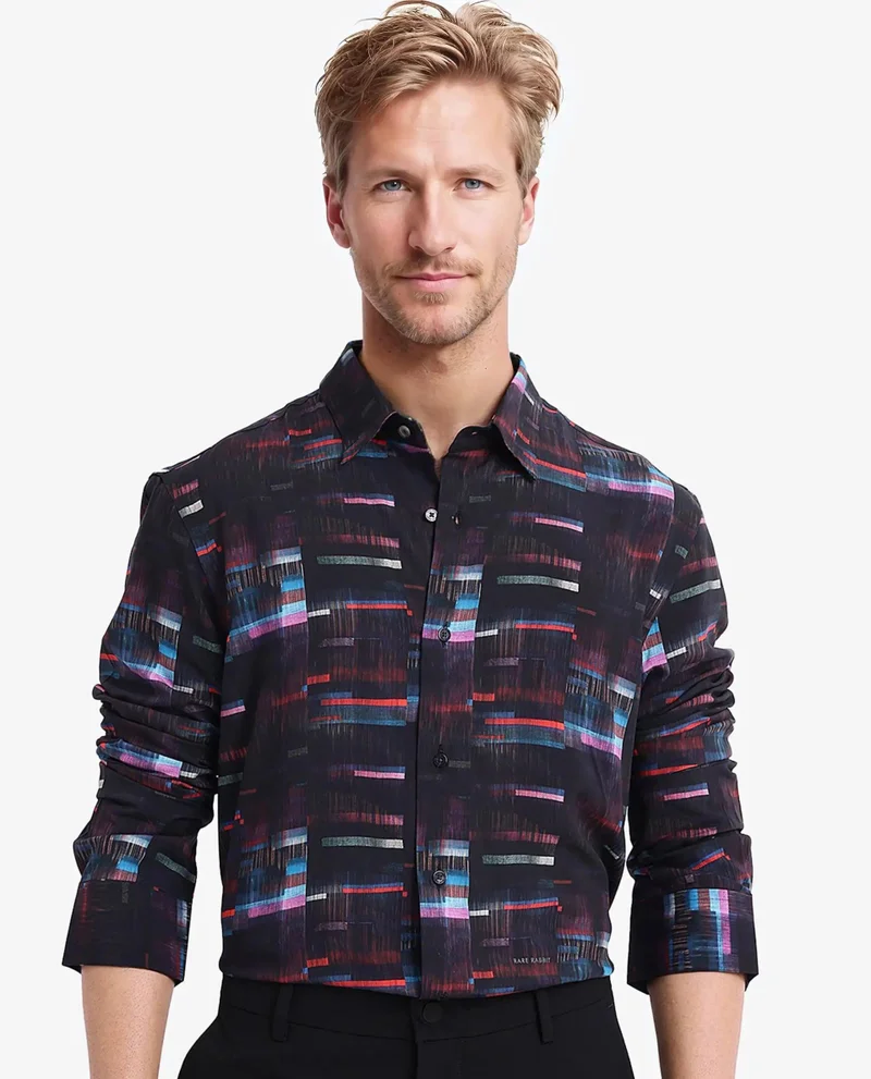 Rare Rabbit Men's Abstract Print Shirt