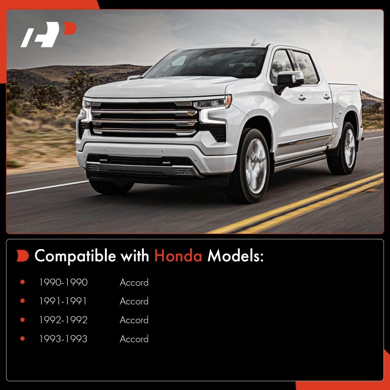 A-Premium 10Pcs Front Suspension Kit Upper Control Arm Ball Joint Tie Rod End Stabilizer Bar End Link Compatible with Honda Accord 1990-1993 2.2L - Image 2