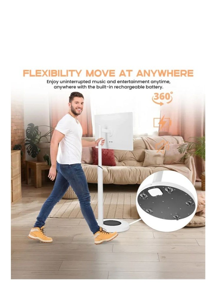 Taalk 32-Inch Smart Wireless Android Smart TV Touchscreen Monitor | 4K UHD, Android 13, 8GB RAM, 128GB Storage, Built-in Camera, HDMI, Rolling Stand - Image 5