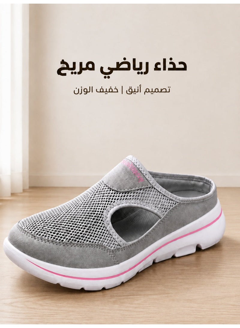 حذاء نصف شباشب صيفي قابل للتنفس للجنسين كاجوال - شبشب منزلق مريح مضاد للانزلاق للرجال والنساء - Image 1