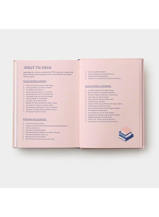 Book Club: A Journal: Prepare for, Keep Track of, and Remember Your Reading Discussions with 200 Book Recommendations and Meeting Activities - Image 3