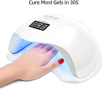 SUNUV Led UV Nail Lamp 36W SUNUV Nail Dryer Smart 20 for Gel Nail Polish with Timer Sensor and LCD Screen in Home Beauty Salon SUN5 - Image 3