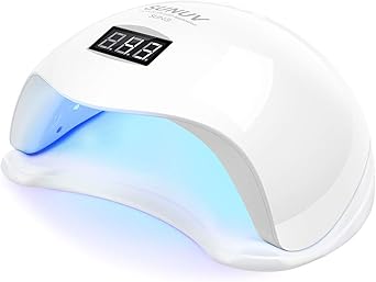 SUNUV Led UV Nail Lamp 36W SUNUV Nail Dryer Smart 20 for Gel Nail Polish with Timer Sensor and LCD Screen in Home Beauty Salon SUN5 - Image 1
