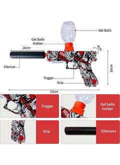 Arabest Glock electric water bomb toy gun environmental protection gel ball shooting game educational toy model electric gel ball blaster  - Image 2