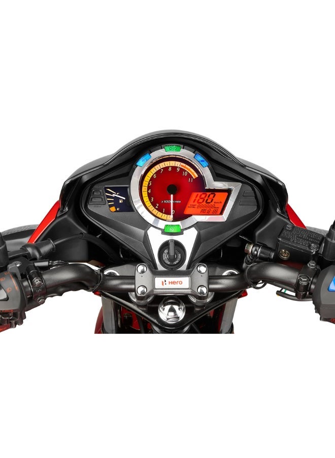 Hero Hunk 150CC Motorcycle 149.2cc Sports Commuter Bike With Disc Brake 14L Fuel Tank High Performance Street Bike Red - Image 5