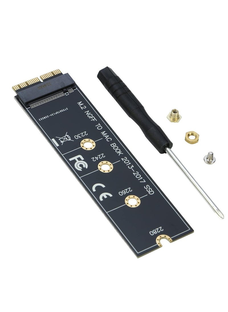 ماركة غير محددة - محول M.2 NVMe SSD إلى 12+16Pin | ماك بوك Air/Pro (2013-2017) | طقم ترقية | EPL-404HS (5 قطع) - Image 1