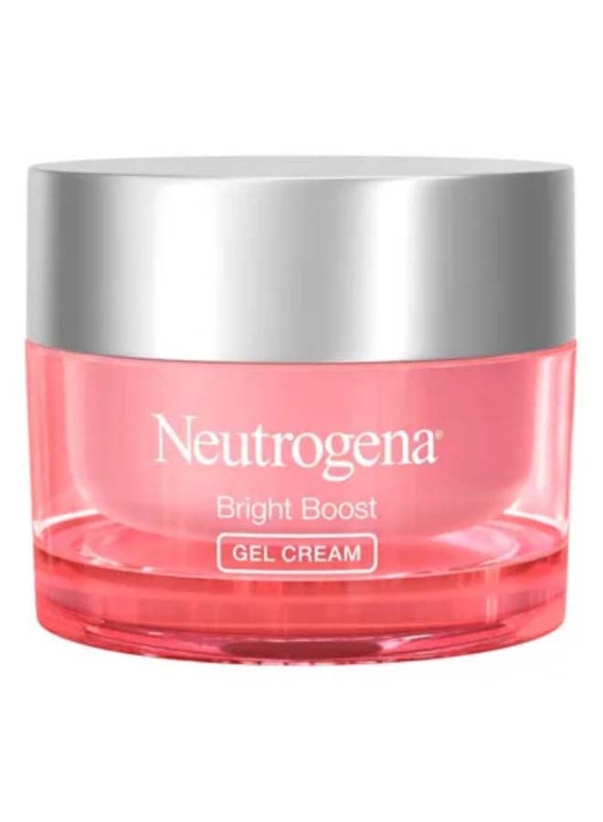 Neutrogena Bright Boost Brightening Gel Moisturizing Face Cream Pink 50ml - Image 1