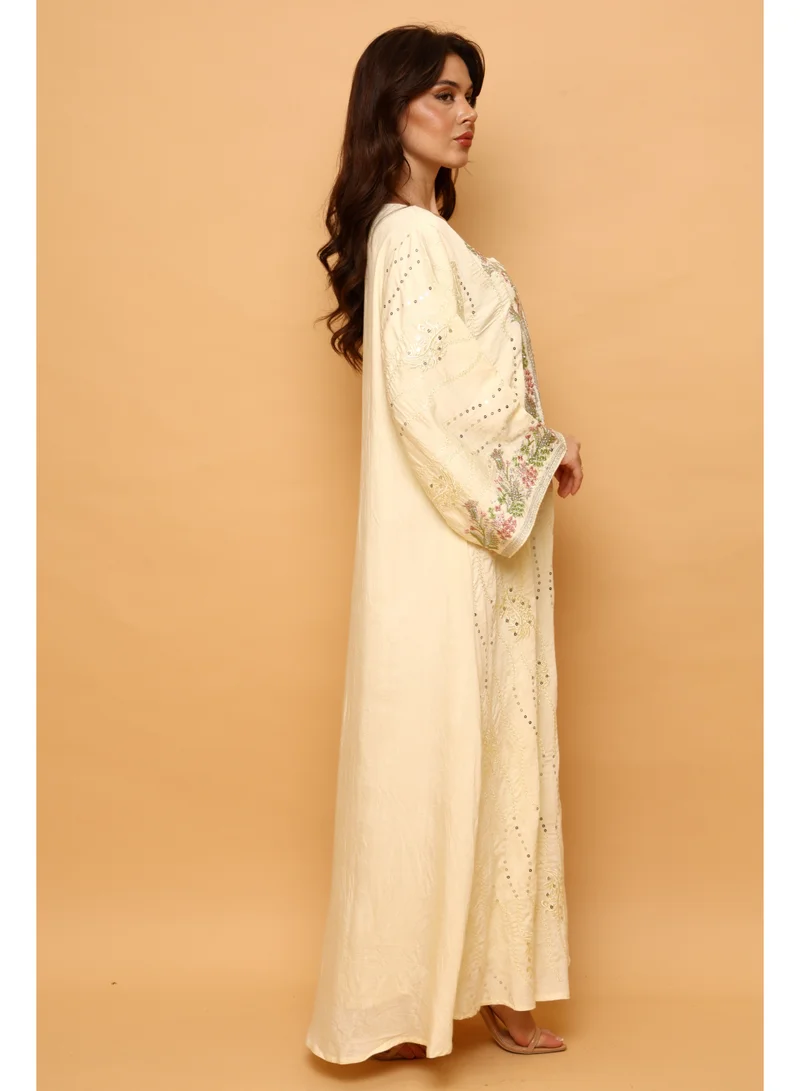 Ikkxa  IKKXA Turath IK4038 Yellow for Women | Best Price UAE
