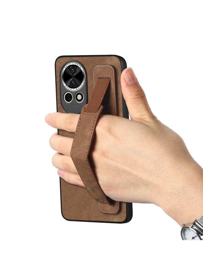 S-TOP Case For Huawei Nova 13 Retro Wristband Holder Leather Back Phone Case - Image 2