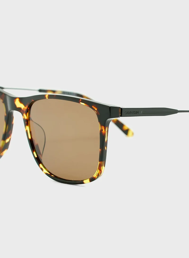 CALVIN KLEIN Aviator Sunglasses
