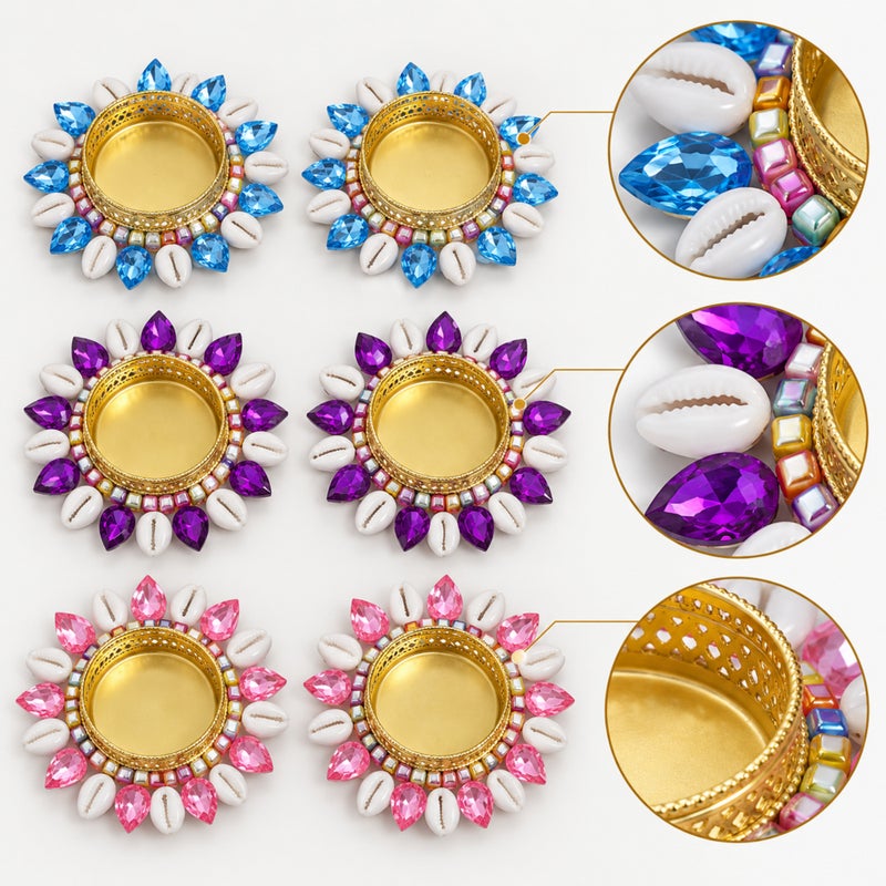Decorative Tealight Holder for Diwali - CAD005 - Image 3