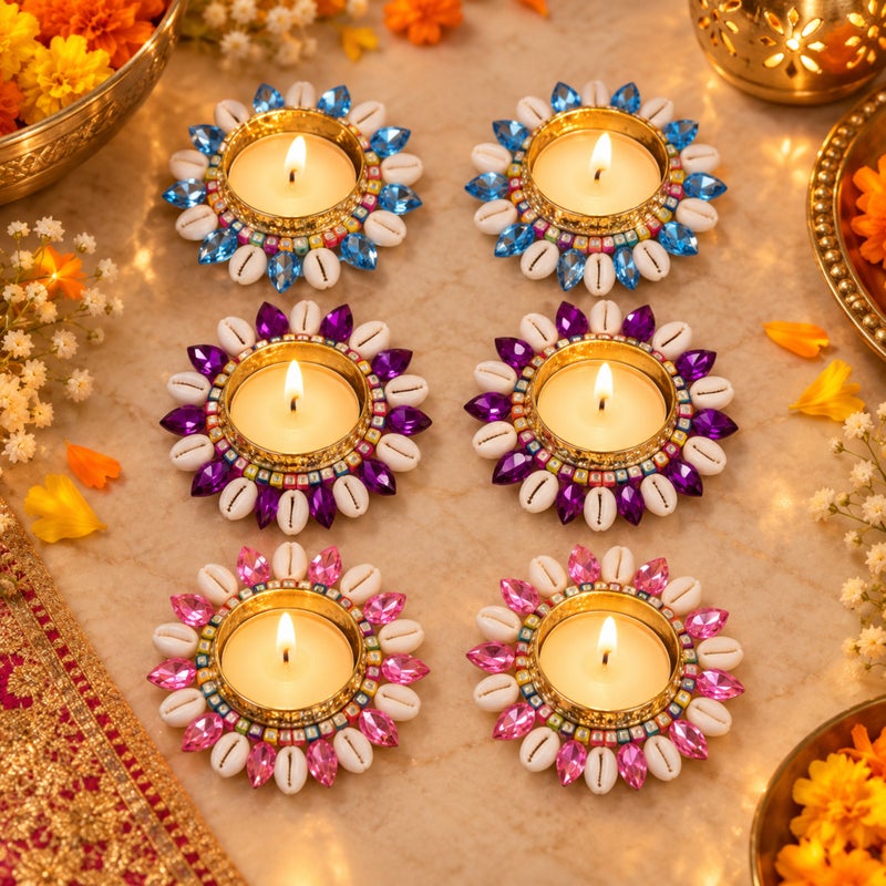 Decorative Tealight Holder for Diwali - CAD005 - Image 4