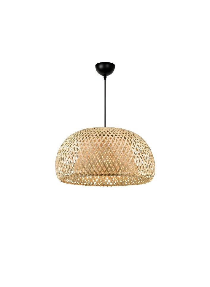 Exclusive Lisbon Rattan Pendant Lamp - Natural - Image 1