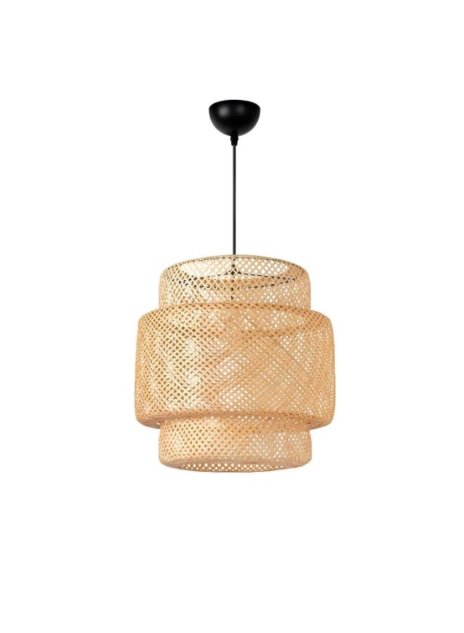 Exclusive Lisbon Rattan Pendant Lamp - Natural - Image 1