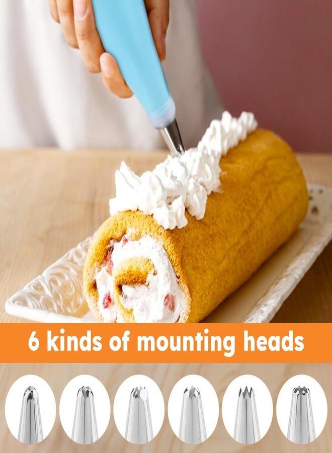 Ranjaner 16Pcs Macaron Silicone Baking Mats Kit, Reusable Nonstick Macarons Baking Supplies Silicone Bakeware Mats with Baking Tools for Oven, Cookie, Bread(Brown,Size:16.5x11.6inch) - Image 5