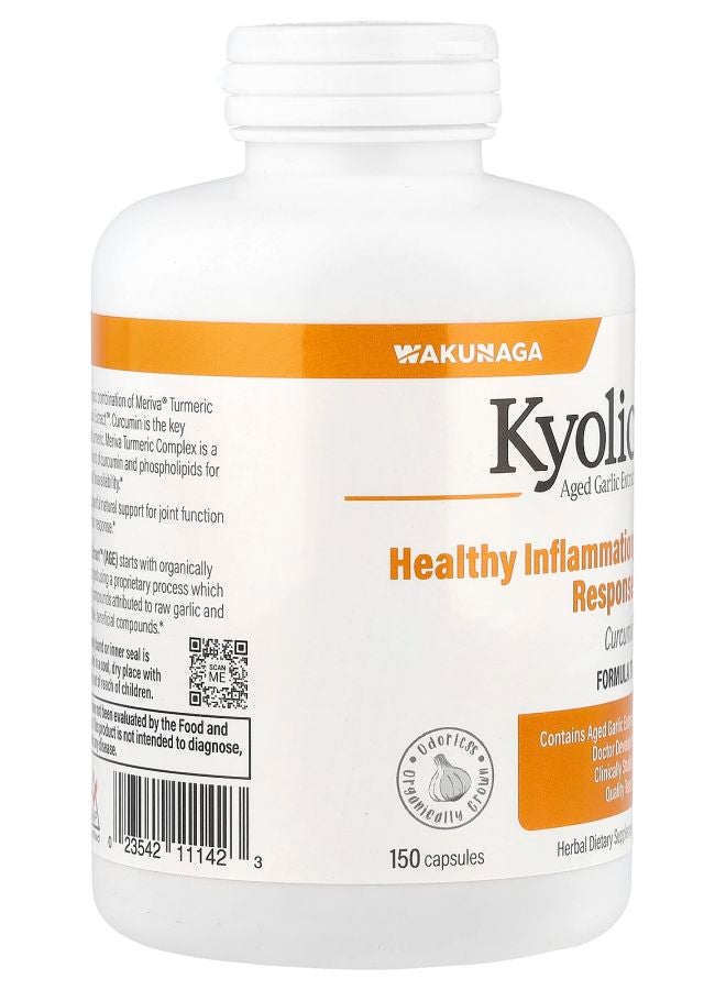 kyolic Aged Garlic Extract™ Healthy Inflammation Response  150 Capsules - Image 2