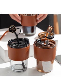 Excefore Coffee Theme Straw Covers, Decorative Straw Caps, Reusable Straw Toppers, Party Straw Accessories, Drink Straw Dust Cap, Universal Straw Sleeve, for Straws With a Diameter of 7-8mm 20Pcs  - Image 3