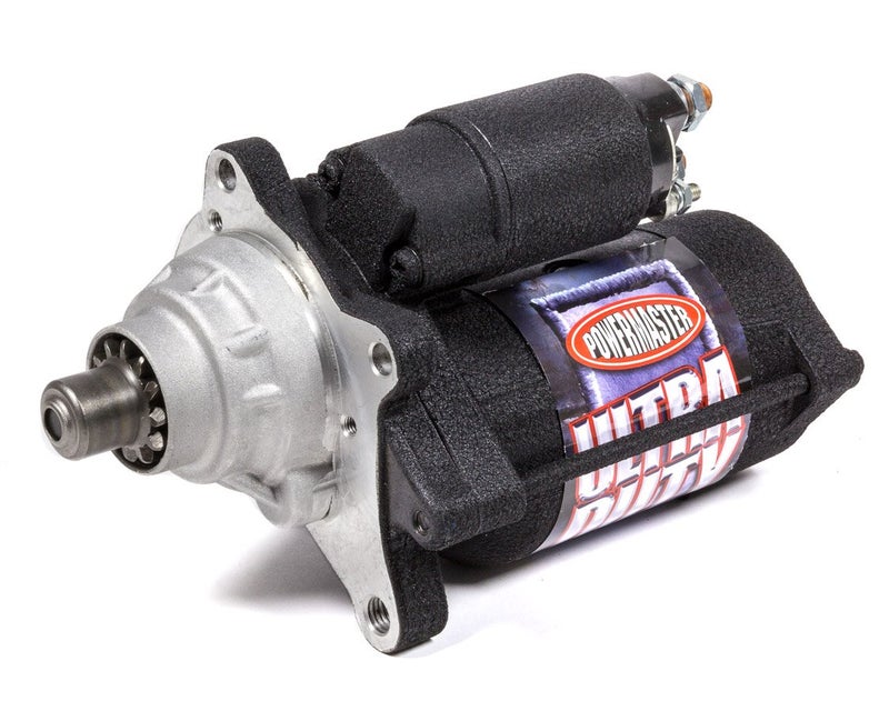 Powermaster Starter Diesel Ultra Duty 4751 Gear Reduction Black Paint Ford Powerstroke 200308 Each