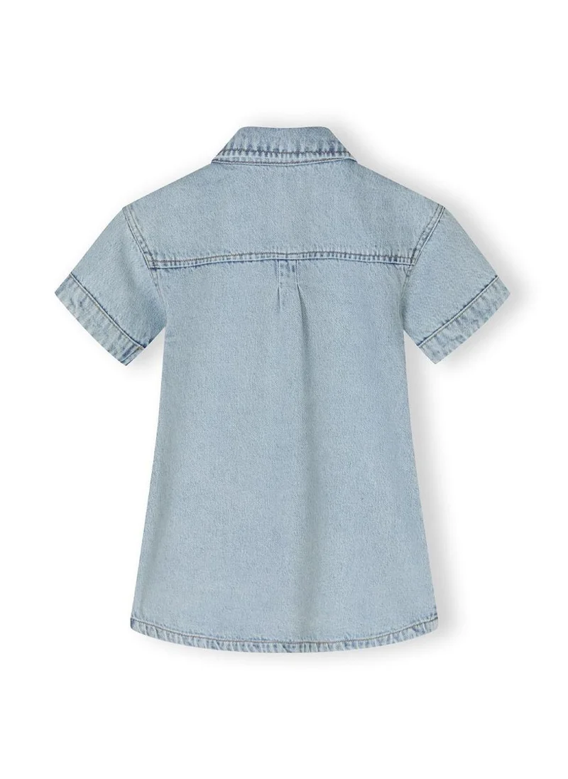 MINOTI Denim Button-Down Dress