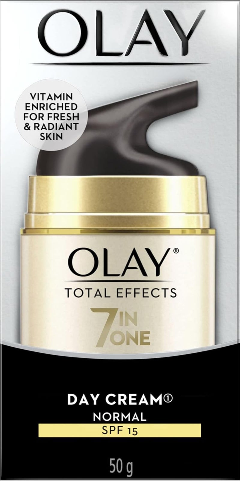 Olay Total Effects 7 in One Day Cream Vitamin Enriched for Fresh & Radiant Skin SPF 15 50g - Image 1