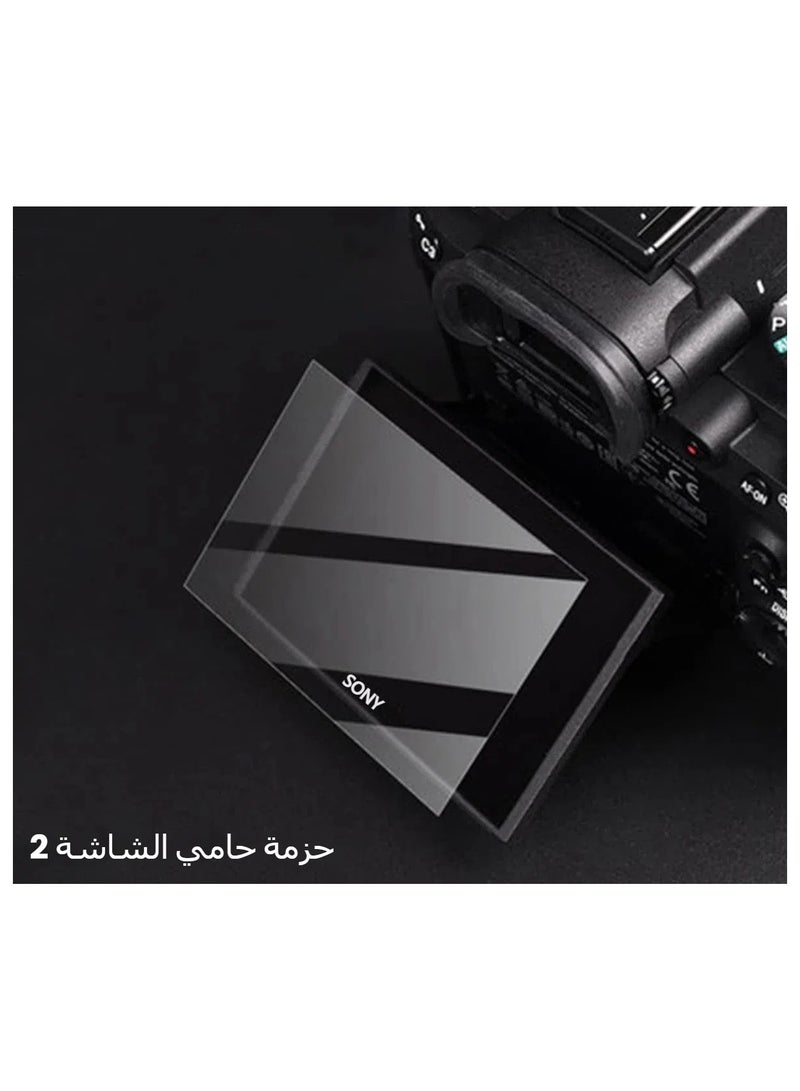 حقيبة كاميرا لسوني ZV-E10/ZV-E10L، في أسلوب Vlog، ألفا ZV-E10 ZV-E10L كاميرا رقمية تقاوم الخدوش بسمك أرقى لحقيبة كاميرا دي إس آر الناعمة بالإضافة إلى حماية شاشة. - Image 2