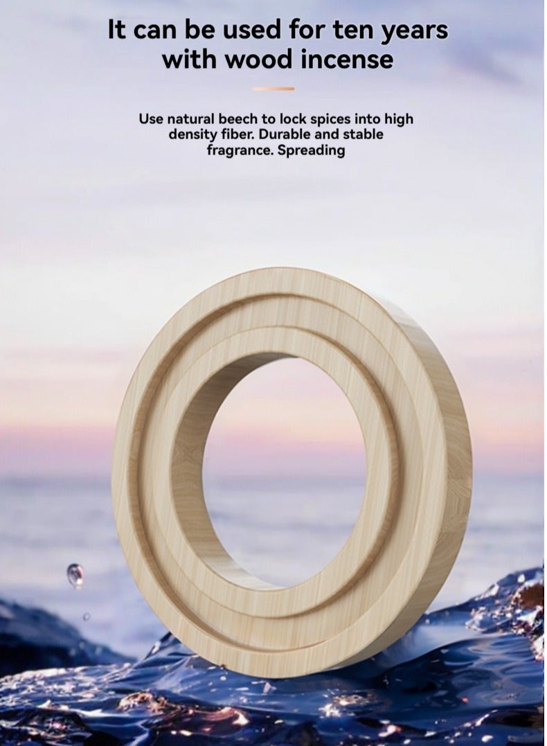 M MIAOYAN Retro Swing Airplane Car Air Freshener – Dashboard Decoration with Swaying Tail Fin & Fragrance Spray, Fun Gift for Drivers - Image 3