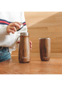 S'well S'well Traveler Tumbler, 16 oz, Teakwood  - Image 5