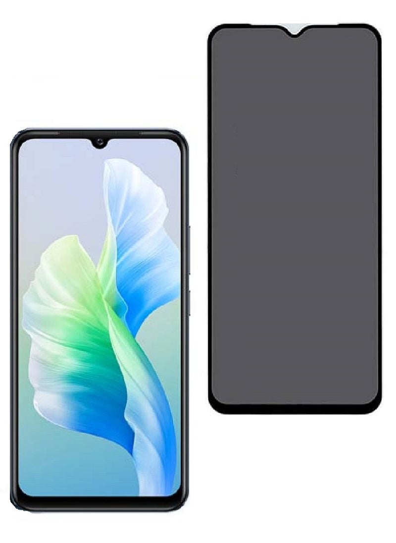 we3 Tempered Glass Screen Protector Anti-Spy Privacy Designed For vivo V23e Full Screen Coverage And Bubble Free - Image 1