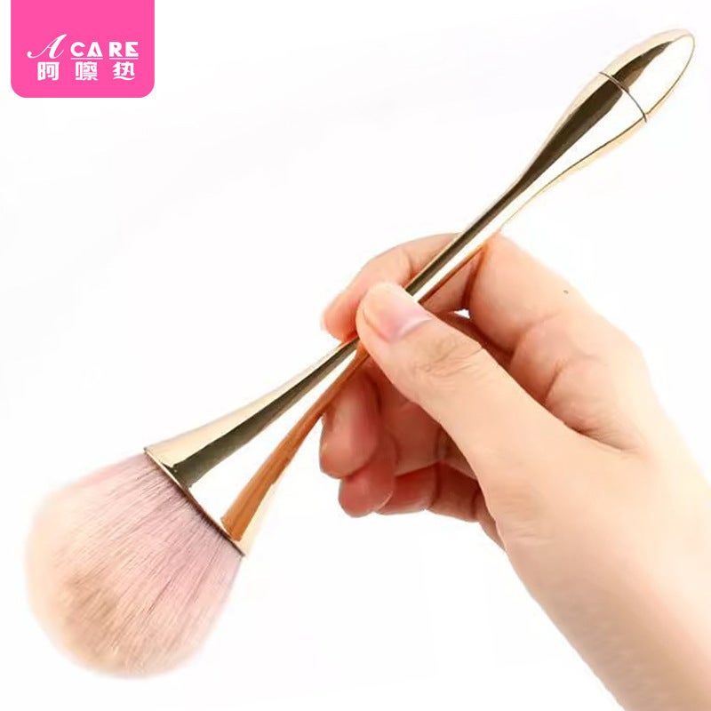 /10Y Loose Powder Brush B1Z67 - Easy To Use, Small Waist Shape, Large, Fluffy, Soft, Portable Makeup Brush - Image 3