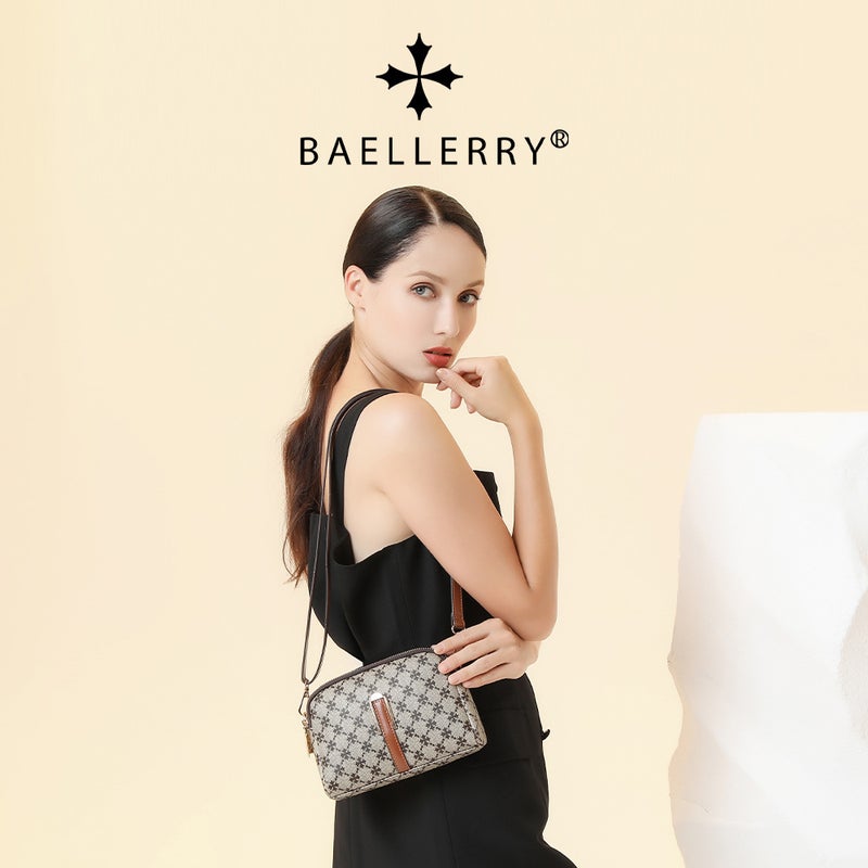 Baellerry new ladies small square bag and cruciferous small double zipper shoulder messenger bag women wholesale - Image 3
