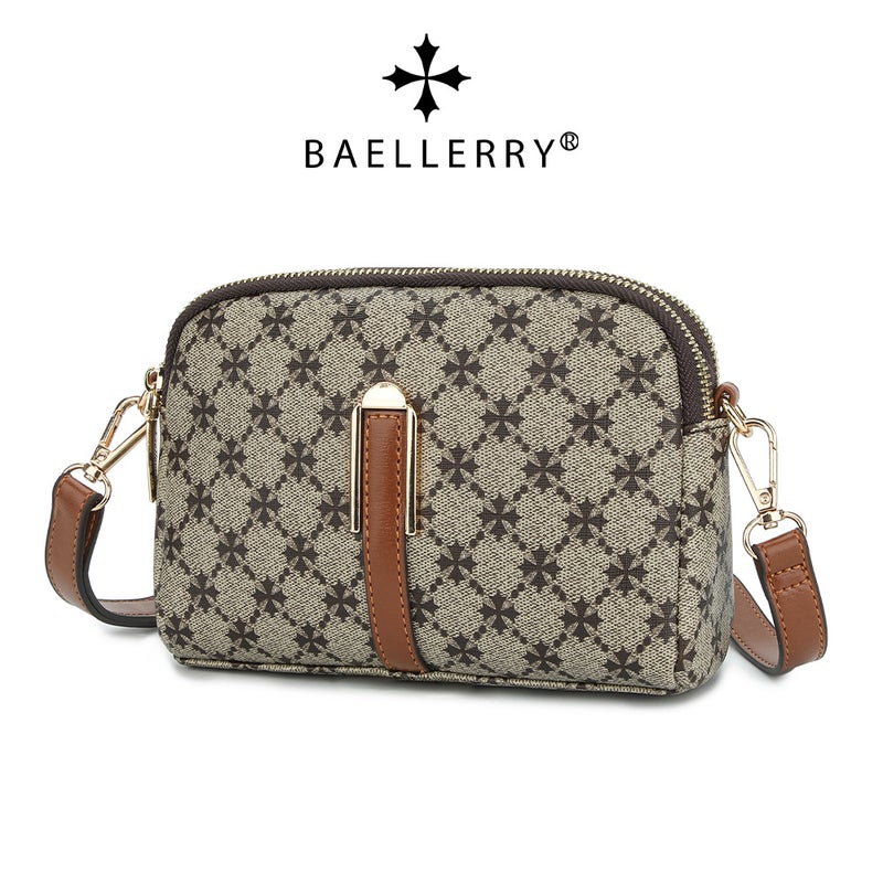 Baellerry new ladies small square bag and cruciferous small double zipper shoulder messenger bag women wholesale - Image 4