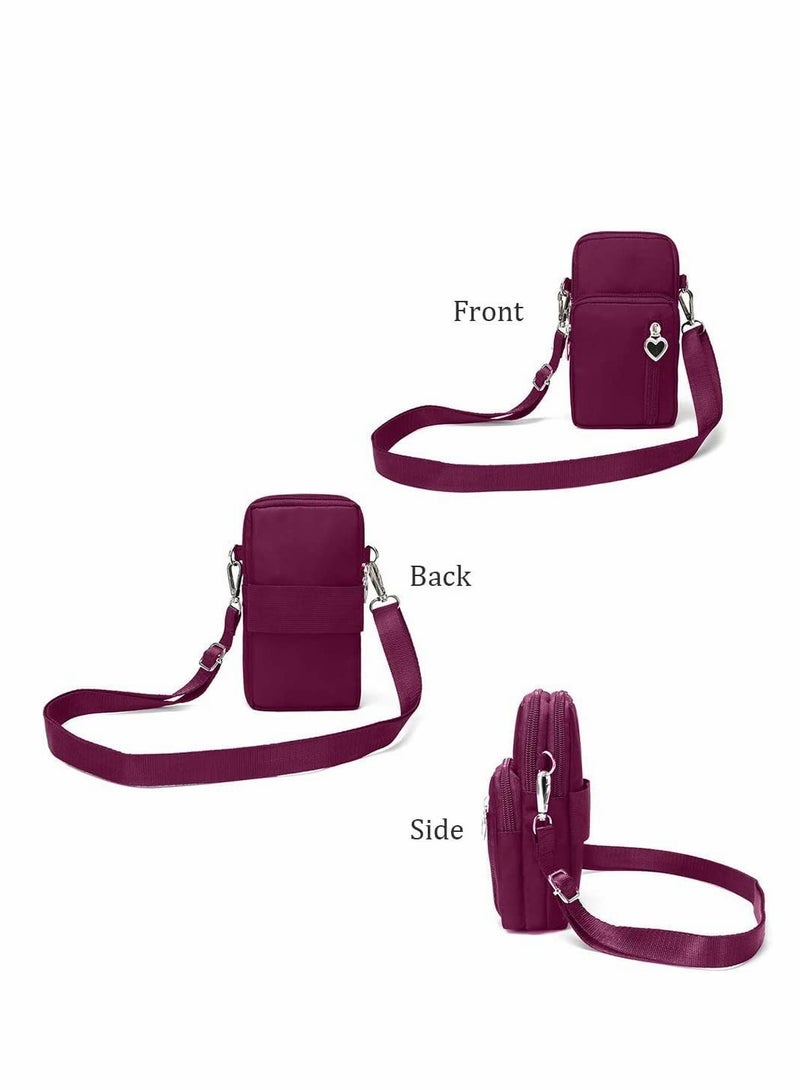 Excefore Sports Armband Outdoor Sweat-proof Running Armbag Cross-body Shoulder Casual Wallet Purse Fitness Cell Phone Bag Key Holder - Image 5