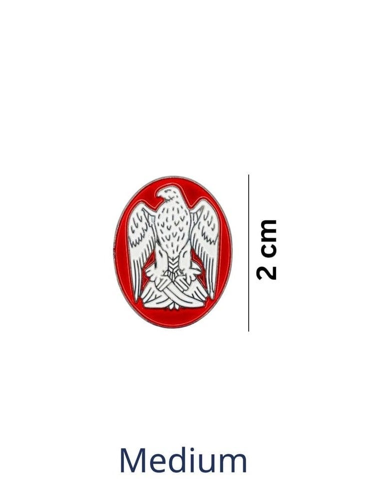 RYN ملصق شعار صقر أبوظبي للهاتف المحمول، الكمبيوتر المحمول، الآيباد، الحقائب، السترات، وجدران، أبواب، سيارات، شاحنات، دراجات نارية وكمبيوترات محمولة - Image 2