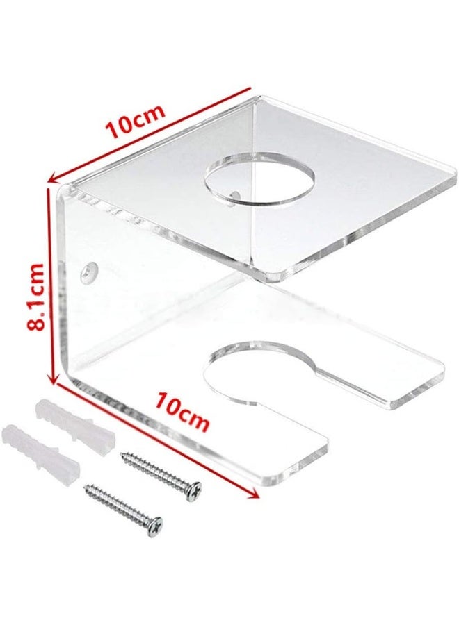 Teensery Teensery Clear Acrylic Baseball Bat Wall Mount Display Rack Baseball and Baseball Bat Wall Hanger Baseball Bat Baseball Holder  - Image 1