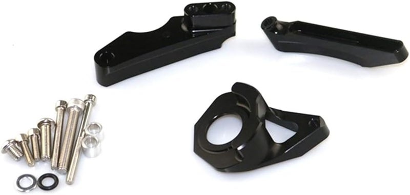 Motorcycle CNC Steering Stabilizer Damper Mounting Bracket Kit For Suzuki GSXR 600 750 GSR750 Damper Green Black - Image 4