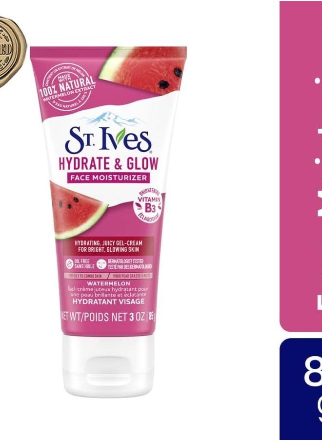 Generic Hydrate & Glow Watermelon Gel Cream - 85 G  - Image 2