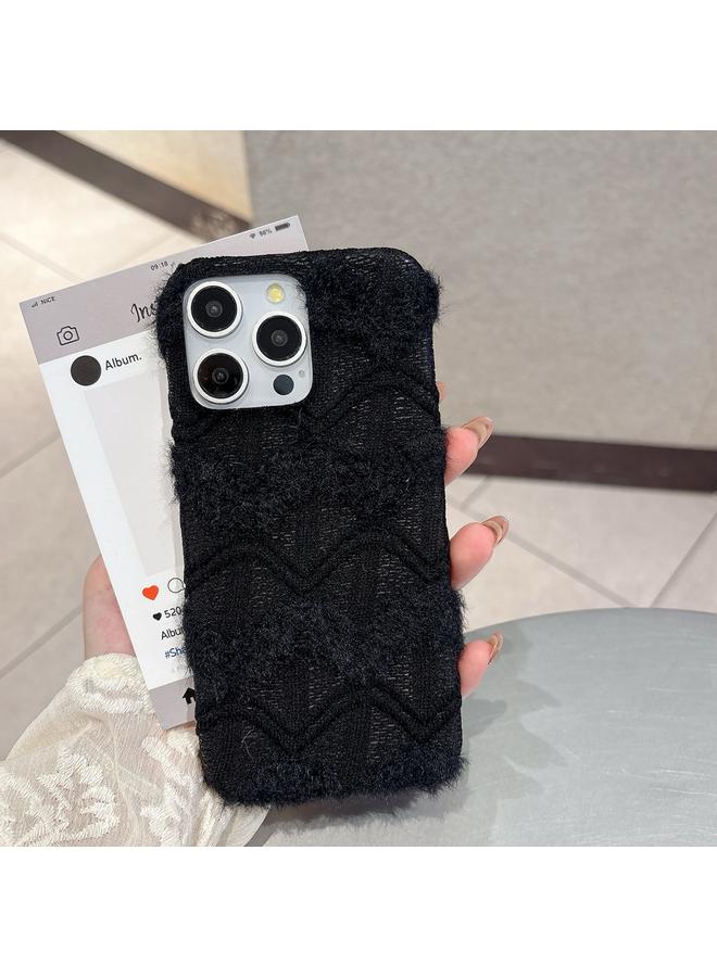 S-TOP Case For iPhone 16 M-texture Plush TPU Phone Case - Image 2