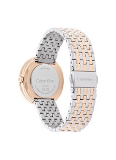 CALVIN KLEIN CALVIN KLEIN ROUND ANALOG WOMEN'S WHITE CASE WATCH - 25100070  - Image 2