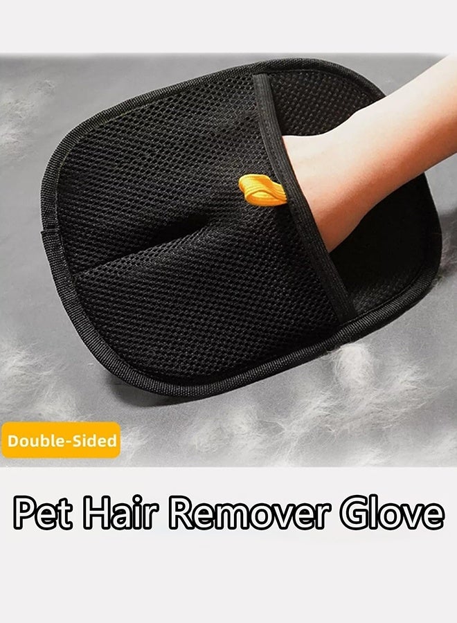 Sweet Life Pet Hair Remover Glove, Electrostatic Removal Gloves for Pet Hair, Pet Hair Remover Gloves for Dog & Cat, Reusable Pet Hair Remover Glove for Carpet, Couch, Clothing, Furniture - Image 2