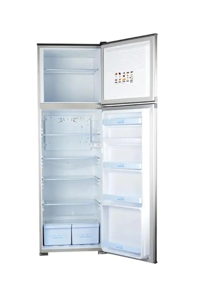 HAMBURG Hamburg Defrost Refrigerator - 11 Feet - 2 Doors - 300 Liters - FB30 - Silver  - Image 3