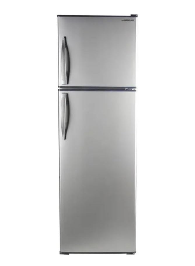 HAMBURG Hamburg Defrost Refrigerator - 11 Feet - 2 Doors - 300 Liters - FB30 - Silver  - Image 1