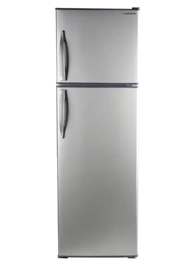 Hamburg Defrost Refrigerator - 11 Feet - 2 Doors - 300 Liters - FB30 - Silver - Image 1