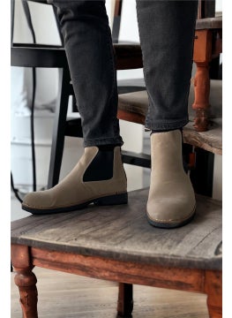 Liger Ankle Classic Men's Chelsea Boots Beige  - Image 5