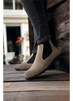 Liger Ankle Classic Men's Chelsea Boots Beige  - Image 2