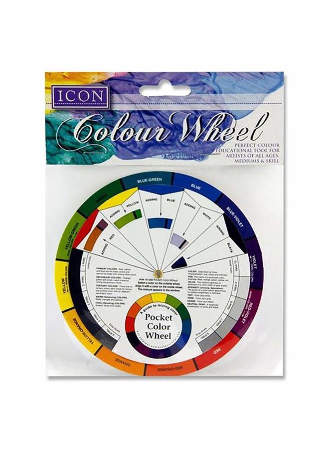 Premier Stationery H2770404 Icon 13 cm Pocket Colour Wheel - Image 3