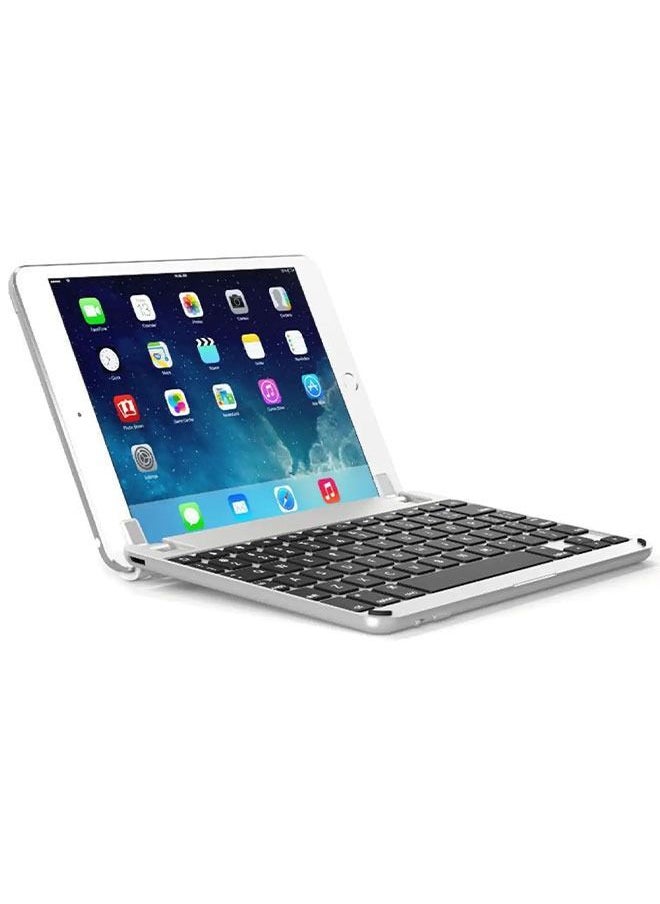 ndure - Brydge 7.9 Series 2 Wireless Backlit Keyboard for iPad mini 4 & 5 Silver - Image 1